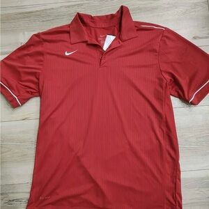 Nike Men's Crimson Polo Shirt